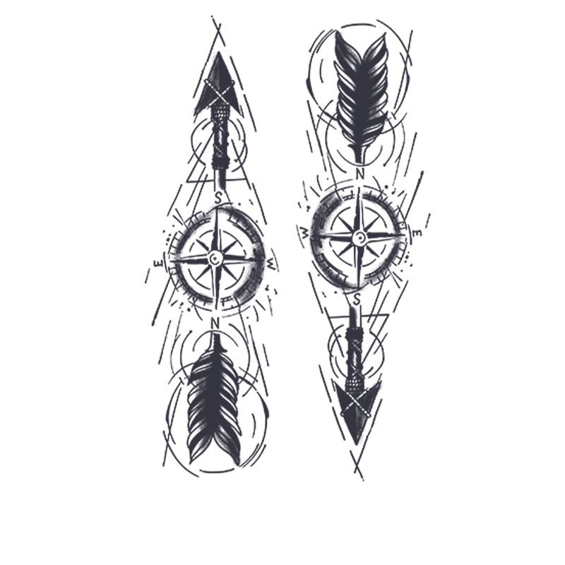 Arrows with guidance, indicating the direction and hope of the way forward.